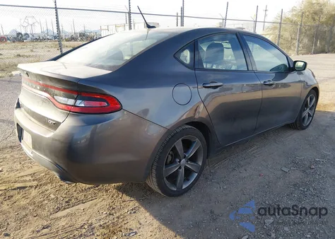 2015 Dodge Dart Gt z USA, uszkodzony, nr VIN 1C3CDFEB3FD243922